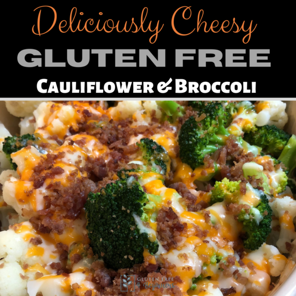 Cheesy Oven Roasted Cauliflower and Broccoli