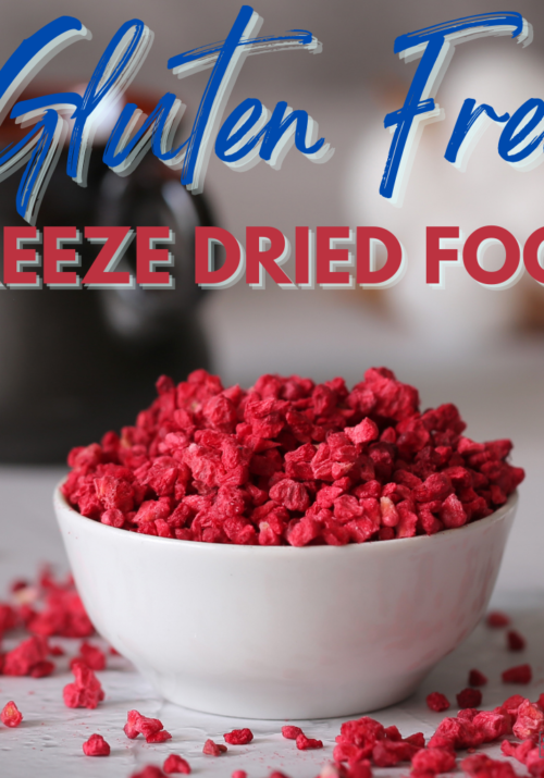 Gluten Free Freeze Dried Food