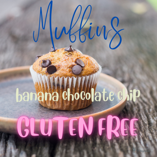 Delicious Gluten Free Banana Chocolate Chip Muffins