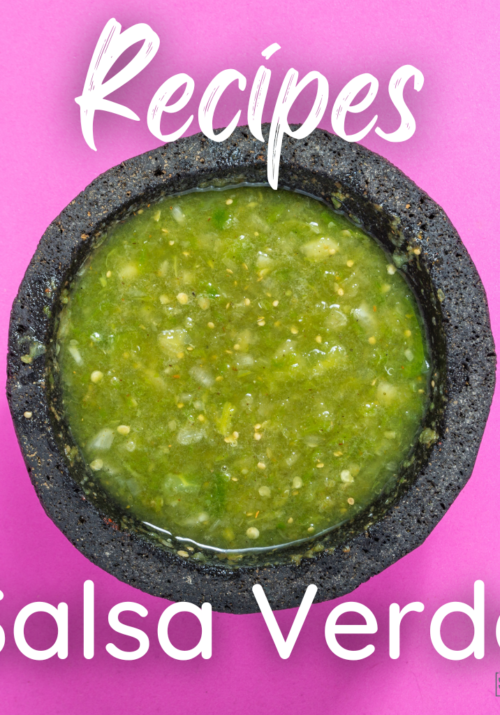 Recipes for Salsa Verde